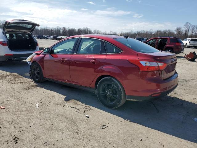 1FADP3F27DL182748 - 2013 FORD FOCUS SE MAROON photo 2