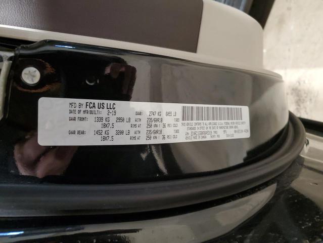 2C4RC1EG8KR645319 - 2019 CHRYSLER PACIFICA TOURING L PLUS BLACK photo 13