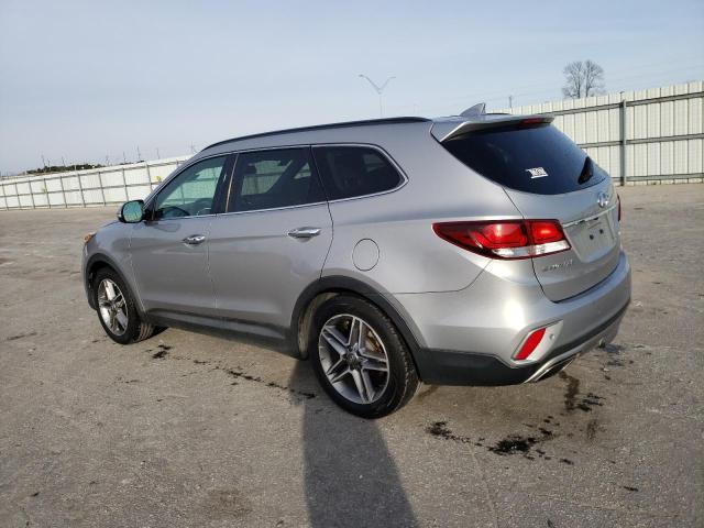 KM8SR4HF6HU167882 - 2017 HYUNDAI SANTA FE SE ULTIMATE GRAY photo 2