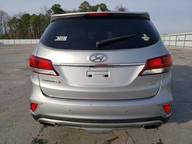 KM8SR4HF6HU167882 - 2017 HYUNDAI SANTA FE SE ULTIMATE GRAY photo 6