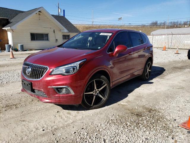 LRBFXASA5HD150741 - 2017 BUICK ENVISION PREFERRED RED photo 1