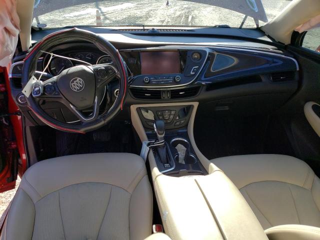 LRBFXASA5HD150741 - 2017 BUICK ENVISION PREFERRED RED photo 8