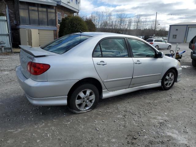 2T1BR32E65C320302 - 2005 TOYOTA COROLLA CE SILVER photo 3