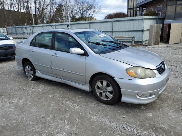 2T1BR32E65C320302 - 2005 TOYOTA COROLLA CE SILVER photo 4