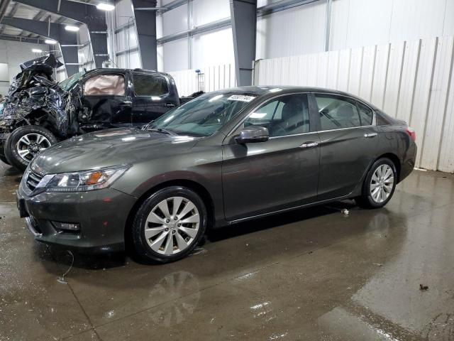 1HGCR2F89EA047574 - 2014 HONDA ACCORD EXL GREEN photo 1