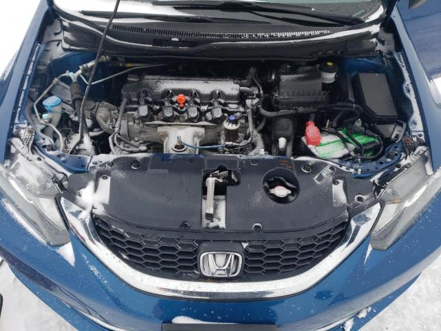 19XFB2F52EE014922 - 2014 HONDA CIVIC LX BLUE photo 11