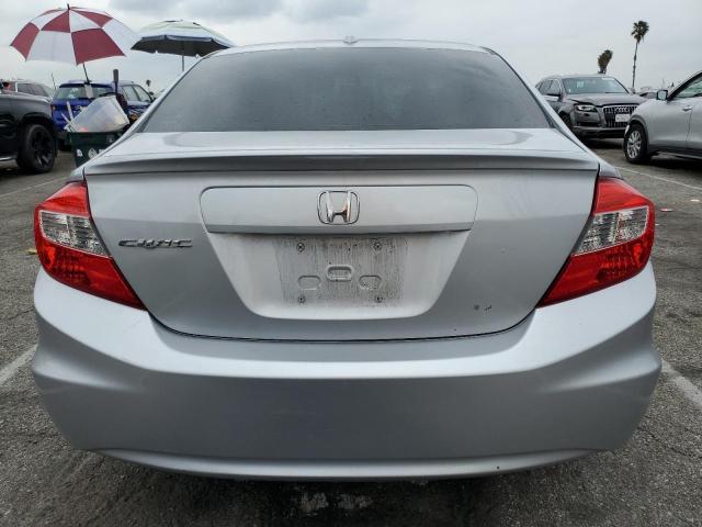 19XFB2F83CE342938 - 2012 HONDA CIVIC EX SILVER photo 6