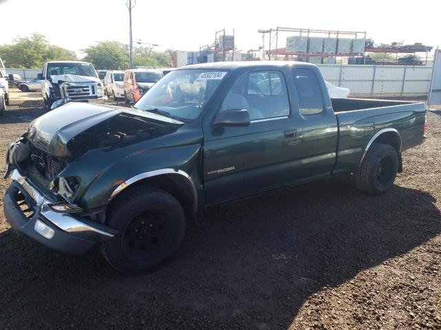 5TEVL52N52Z041763 - 2002 TOYOTA TACOMA XTRACAB GREEN photo 1