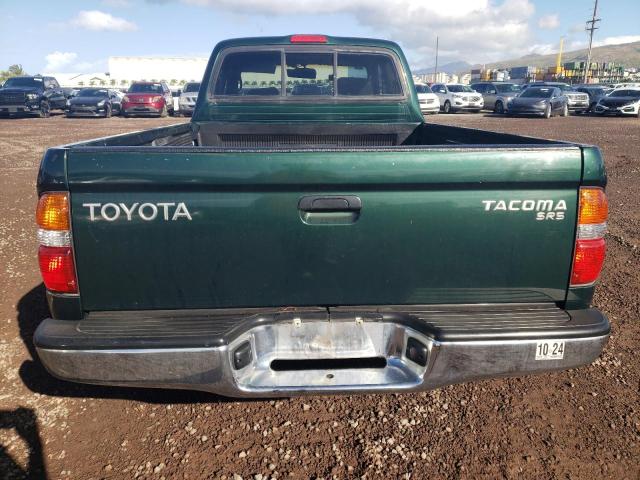 5TEVL52N52Z041763 - 2002 TOYOTA TACOMA XTRACAB GREEN photo 6