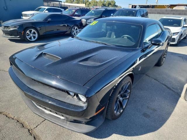 2C3CDZFJ7MH627922 - 2021 DODGE CHALLENGER R/T SCAT PACK BLACK photo 2