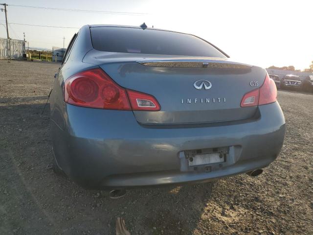 JNKBV61E08M207949 - 2008 INFINITI G35 BLUE photo 6