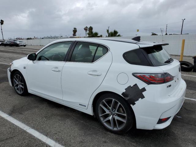 JTHKD5BH1F2237878 - 2015 LEXUS CT 200 WHITE photo 2