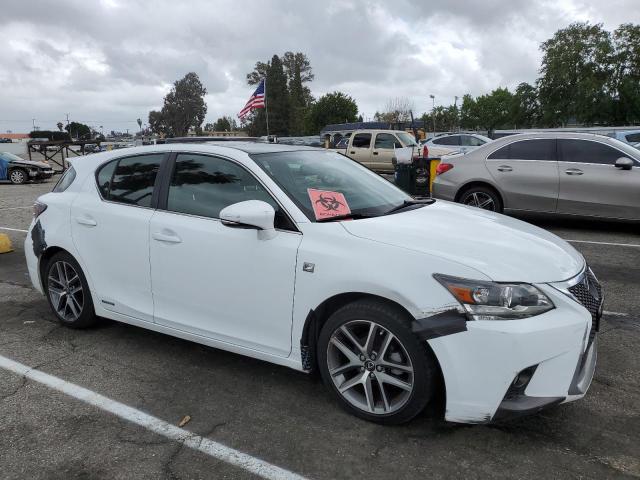 JTHKD5BH1F2237878 - 2015 LEXUS CT 200 WHITE photo 4