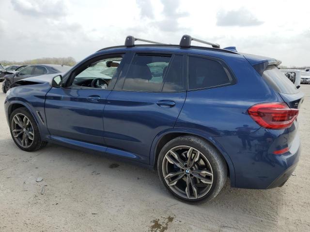 5UXTS3C5XJ0Y96596 - 2018 BMW X3 XDRIVEM40I BLUE photo 2