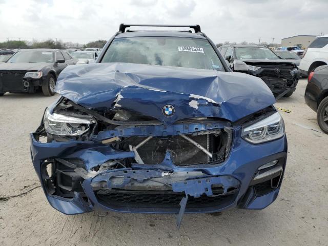 5UXTS3C5XJ0Y96596 - 2018 BMW X3 XDRIVEM40I BLUE photo 5