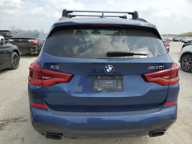 5UXTS3C5XJ0Y96596 - 2018 BMW X3 XDRIVEM40I BLUE photo 6