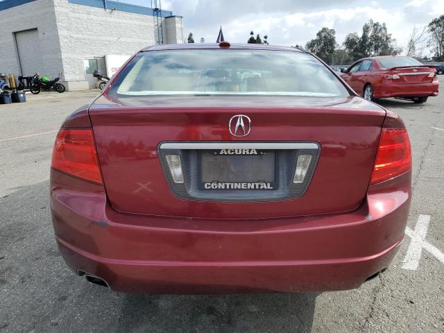 19UUA66206A031442 - 2006 ACURA 3.2TL RED photo 6