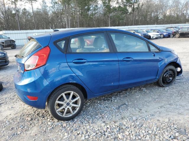 3FADP4EJ4KM162029 - 2019 FORD FIESTA SE BLUE photo 3