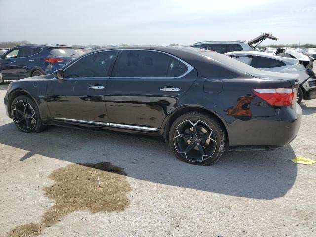 JTHGL46F275005687 - 2007 LEXUS LS 460L BLACK photo 2