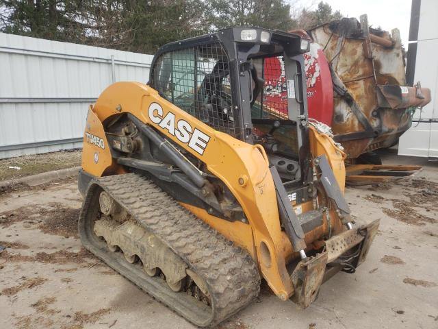 JAFTV450CKM474610 - 2019 CASE SKIDLOADER YELLOW photo 1