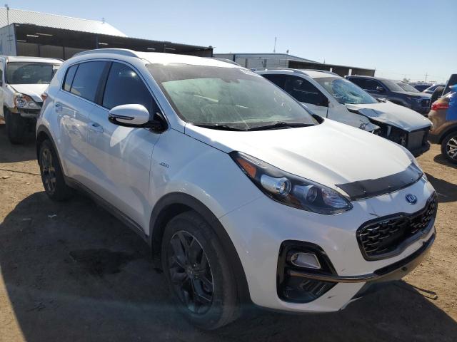 KNDP6CAC7M7915724 - 2021 KIA SPORTAGE S WHITE photo 4