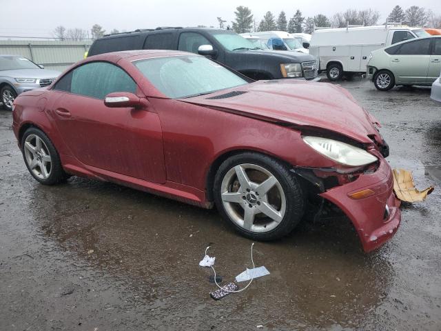 WDBWK56FX5F042420 - 2005 MERCEDES-BENZ SLK 350 RED photo 4