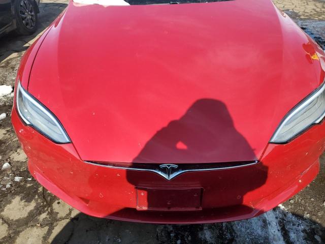 5YJSA1E27LF413383 - 2020 TESLA MODEL S RED photo 11