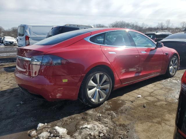 5YJSA1E27LF413383 - 2020 TESLA MODEL S RED photo 3