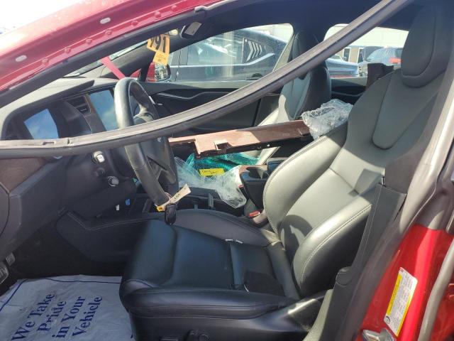 5YJSA1E27LF413383 - 2020 TESLA MODEL S RED photo 7
