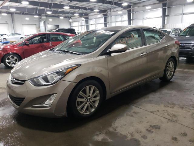 5NPDH4AE1GH653039 - 2016 HYUNDAI ELANTRA SE TAN photo 1