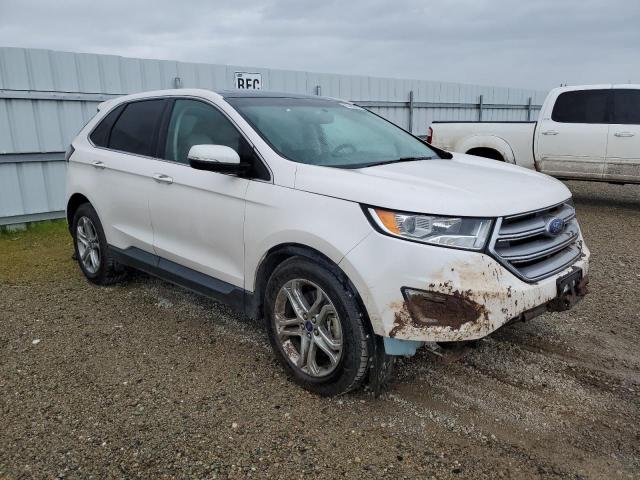 2FMPK3K84GBB53398 - 2016 FORD EDGE TITANIUM WHITE photo 4