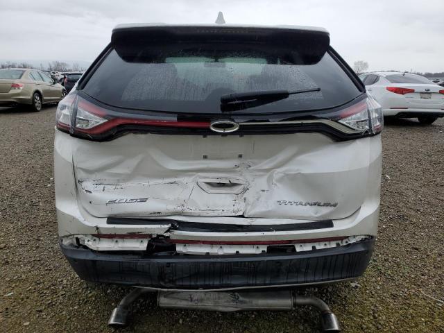 2FMPK3K84GBB53398 - 2016 FORD EDGE TITANIUM WHITE photo 6