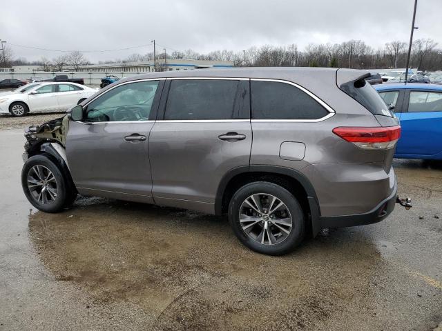 5TDBZRFH0JS883497 - 2018 TOYOTA HIGHLANDER LE GRAY photo 2