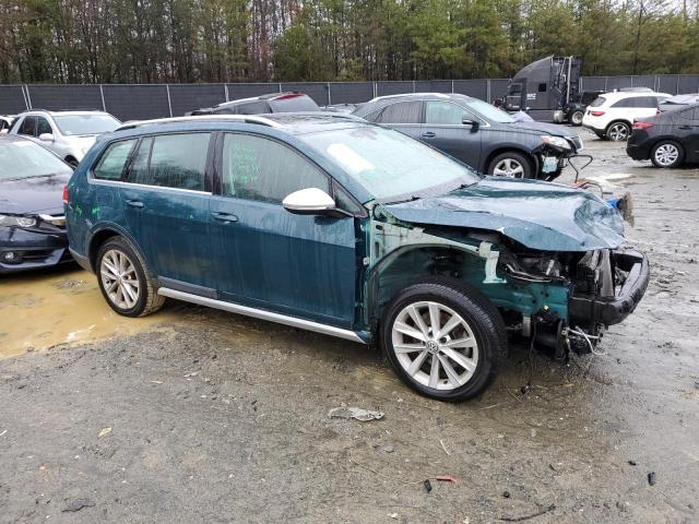 3VWH17AU2KM516965 - 2019 VOLKSWAGEN GOLF ALLTR S GREEN photo 4