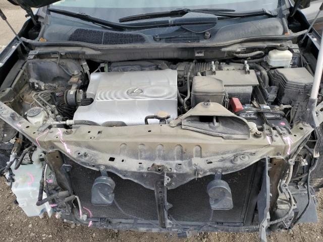 2T2BK1BA5AC022688 - 2010 LEXUS RX 350 BLACK photo 12