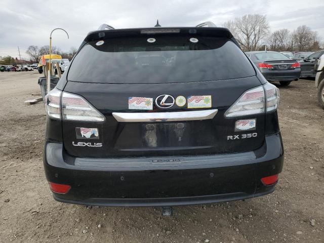 2T2BK1BA5AC022688 - 2010 LEXUS RX 350 BLACK photo 6