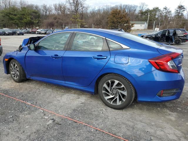 2HGFC2F77GH545153 - 2016 HONDA CIVIC EX BLUE photo 2