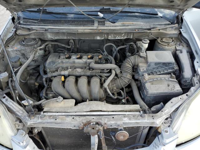 2T1KR32E06C615008 - 2006 TOYOTA COROLLA MA XR SILVER photo 11