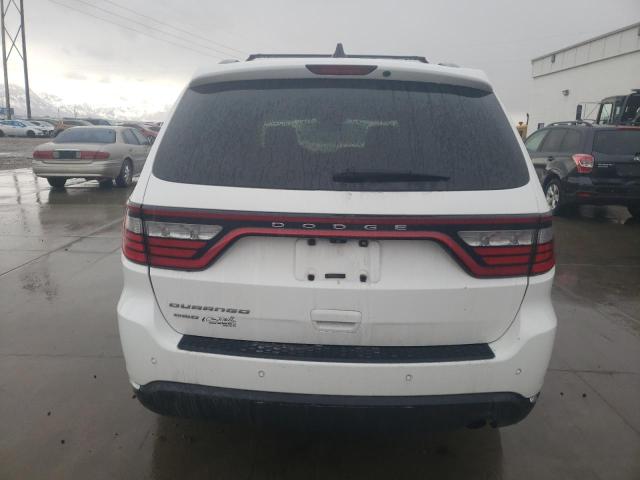 1C4RDJAGXEC552124 - 2014 DODGE DURANGO SXT WHITE photo 6