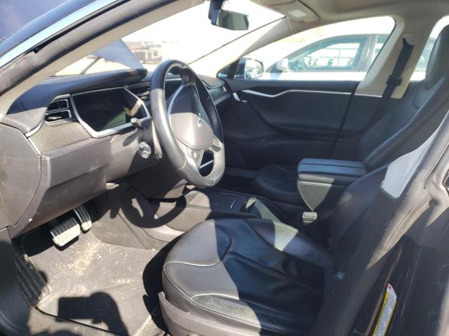 5YJSA1CPXDFP21518 - 2013 TESLA MODEL S Կապույտ լուսանկար 7