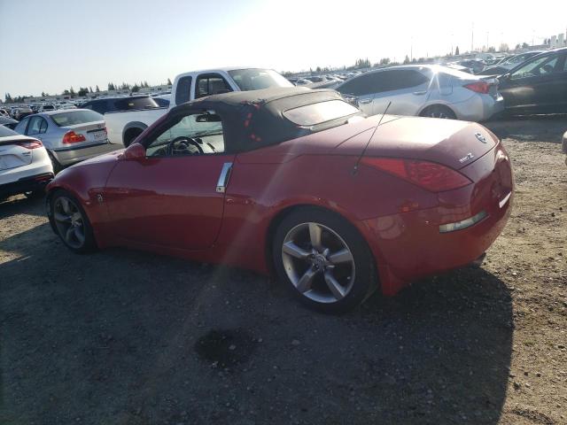 JN1AZ36D76M400485 - 2006 NISSAN 350Z ROADSTER RED photo 2