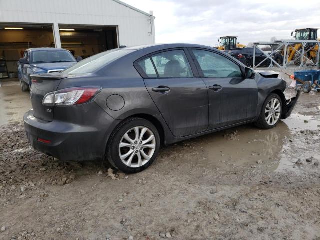 JM1BL1W58B1364981 - 2011 MAZDA 3 S GRAY photo 3