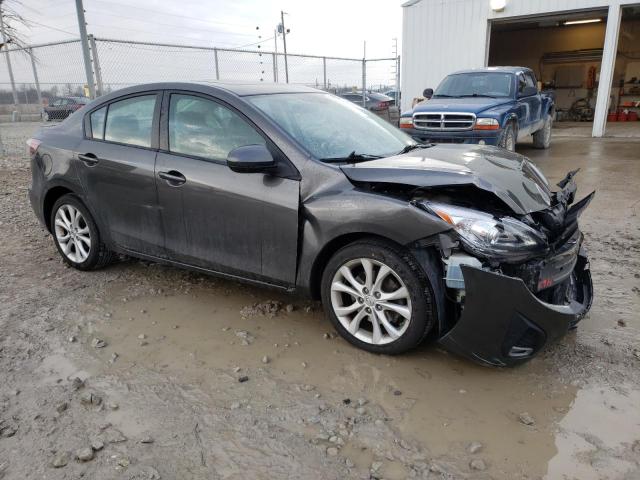 JM1BL1W58B1364981 - 2011 MAZDA 3 S GRAY photo 4