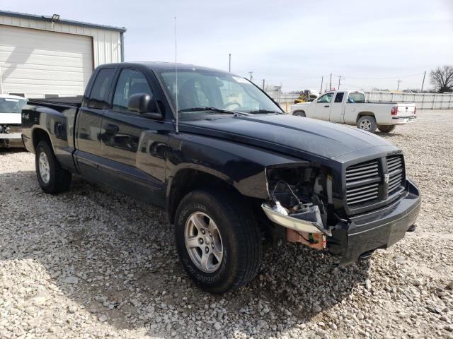 1D7HW42K76S717229 - 2006 DODGE DAKOTA SLT CHARCOAL photo 4