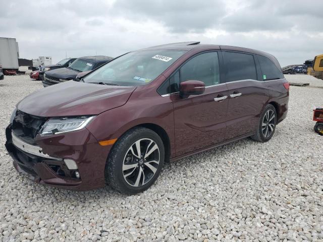 5FNRL6H90JB092315 - 2018 HONDA ODYSSEY ELITE MAROON photo 1