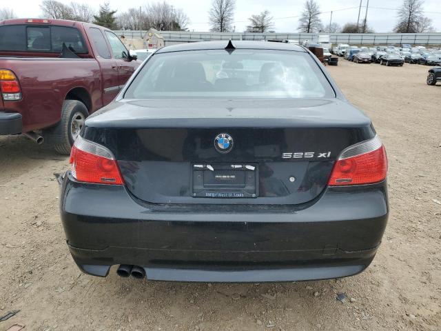 WBANF33567CW70591 - 2007 BMW 525 XI BLACK photo 6