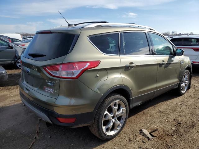 1FMCU9J99DUC68557 - 2013 FORD ESCAPE TITANIUM GREEN photo 3