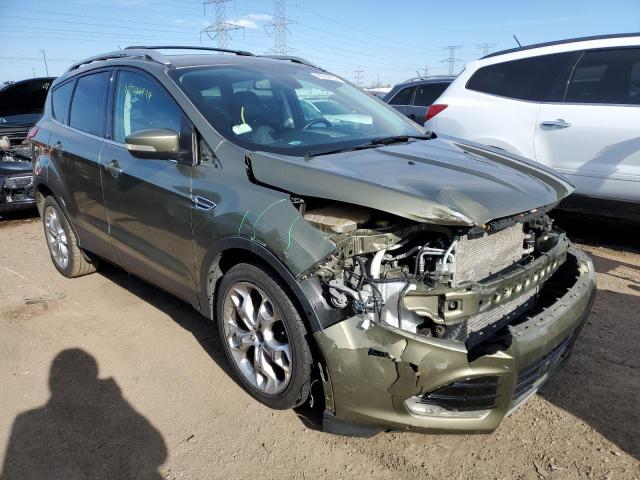 1FMCU9J99DUC68557 - 2013 FORD ESCAPE TITANIUM GREEN photo 4