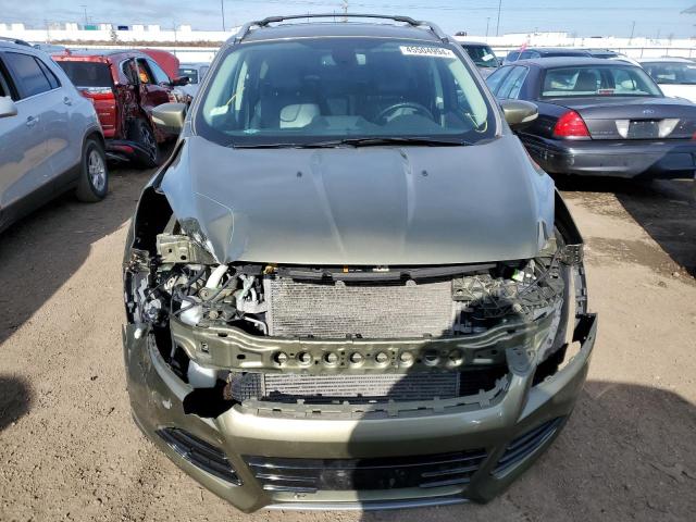 1FMCU9J99DUC68557 - 2013 FORD ESCAPE TITANIUM GREEN photo 5