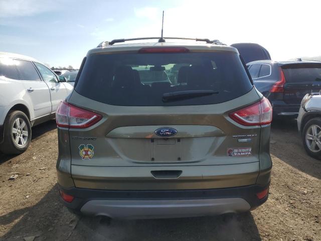 1FMCU9J99DUC68557 - 2013 FORD ESCAPE TITANIUM GREEN photo 6